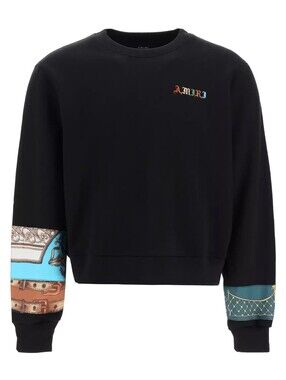 Amiri Olde English Crew Sweatshirt Size S $880